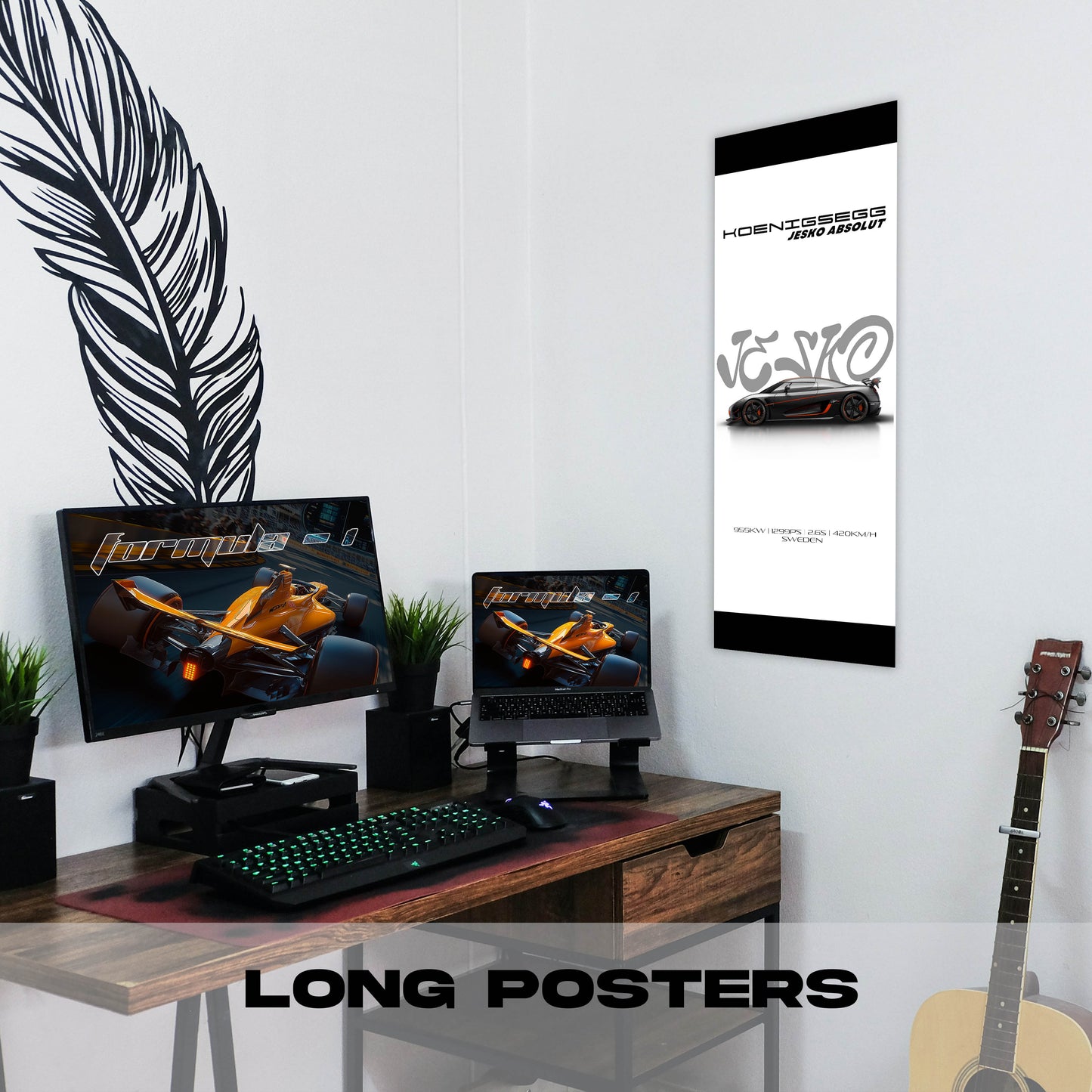 Koenigsegg Jesko - Long Poster