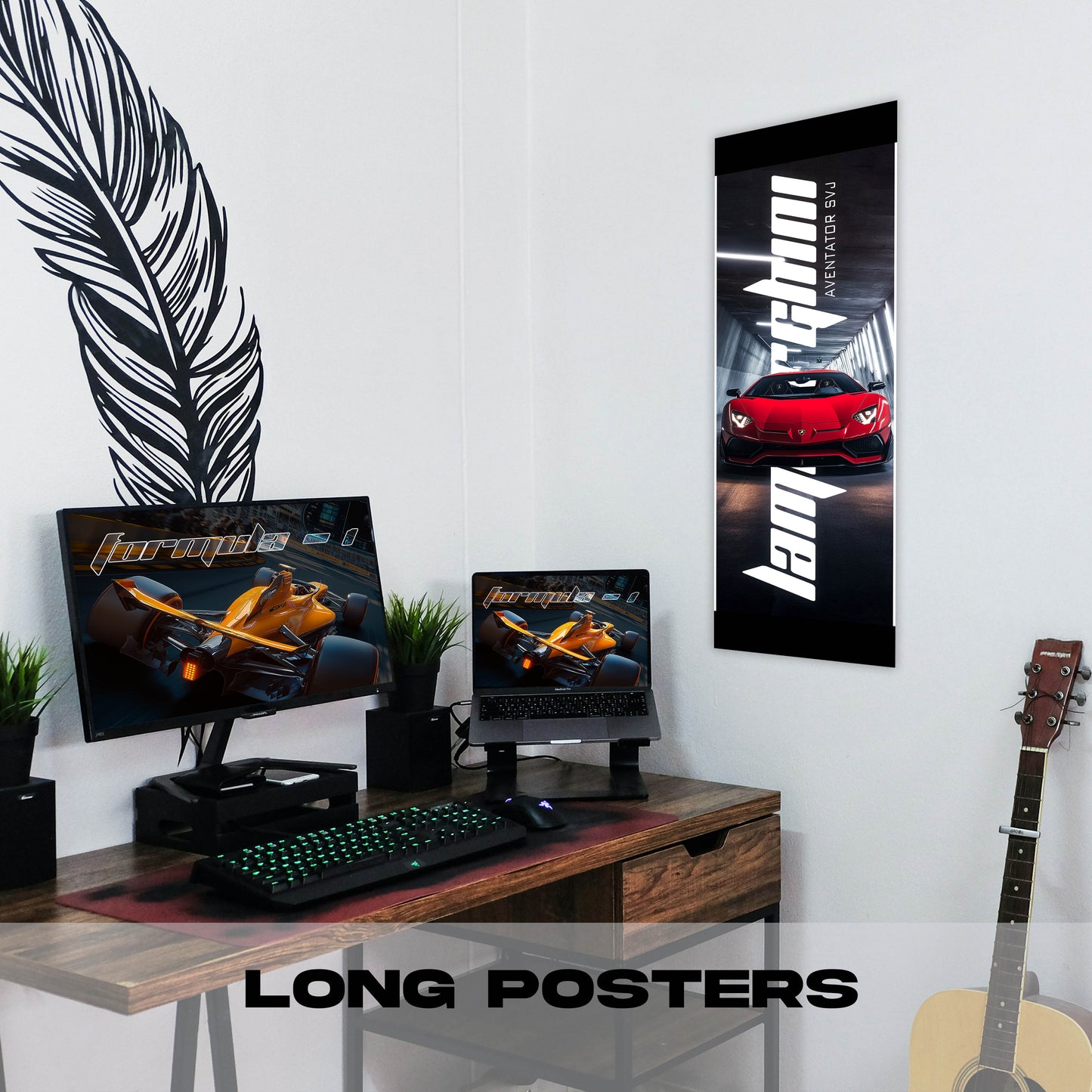 Lamborghini Aventador SVJ - Long Poster