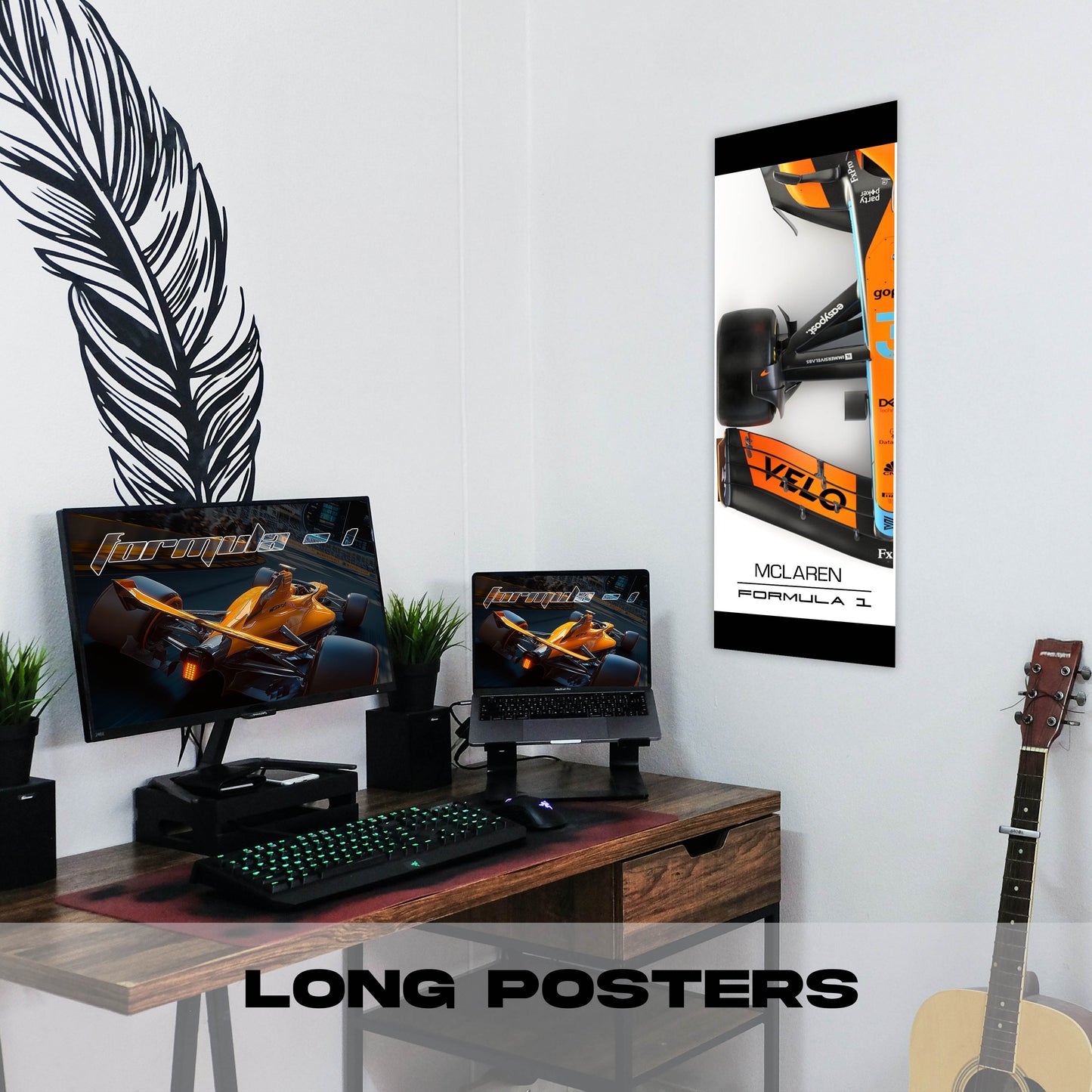 F1 MClaren - Long Poster