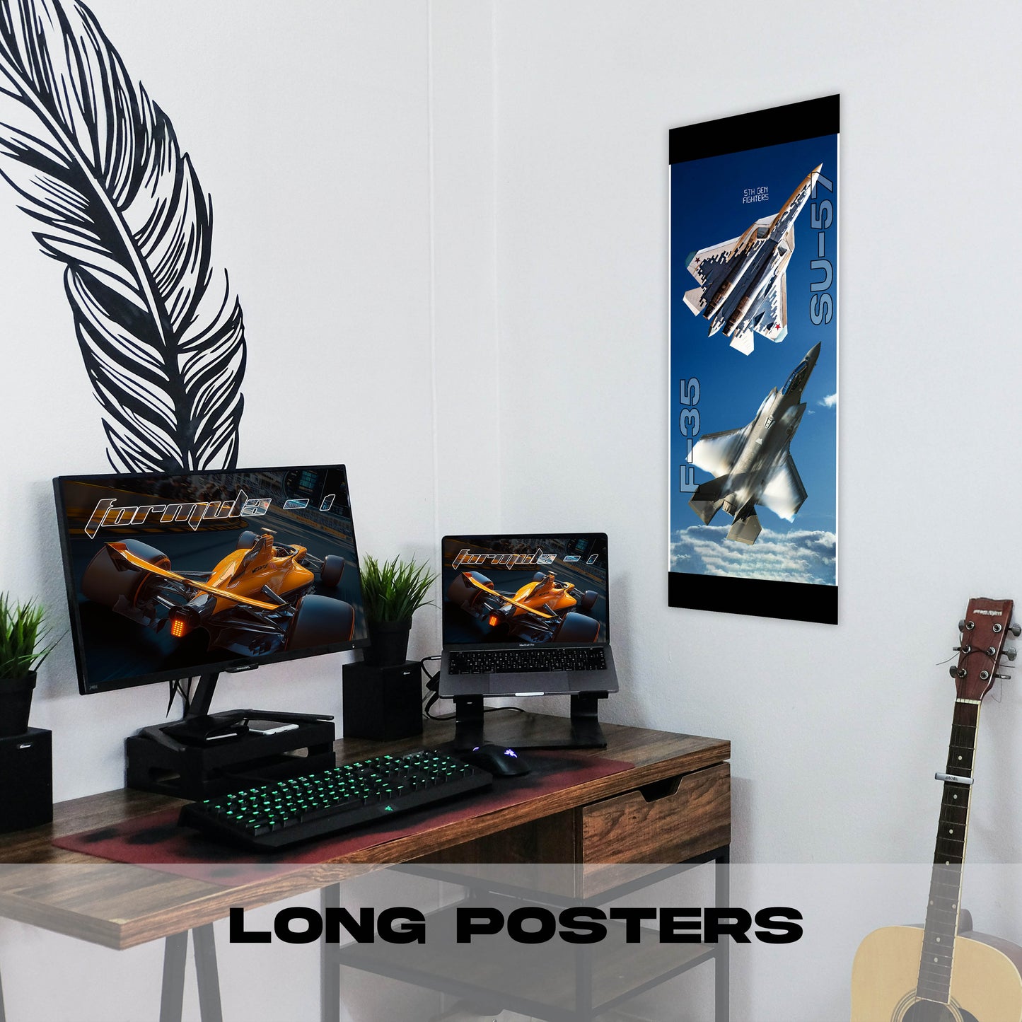 Face Off F35 vs SU57 - Long Poster