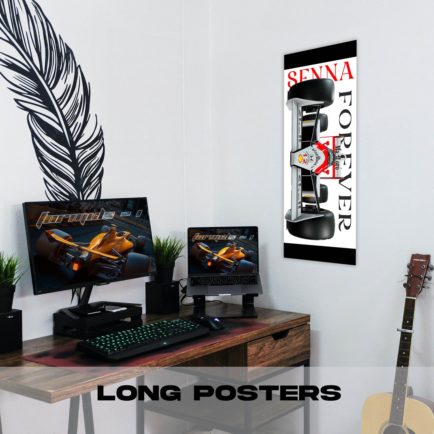 F1 Senna - Long Poster