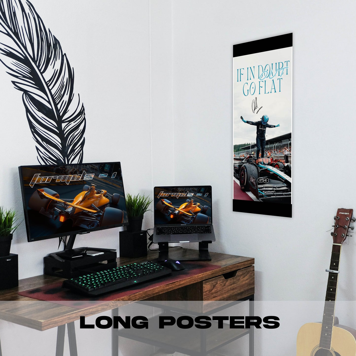 George Russell (if In doubt) - Long Poster