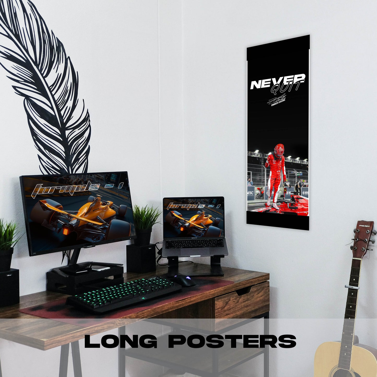 Charles Leclerc - Long Poster