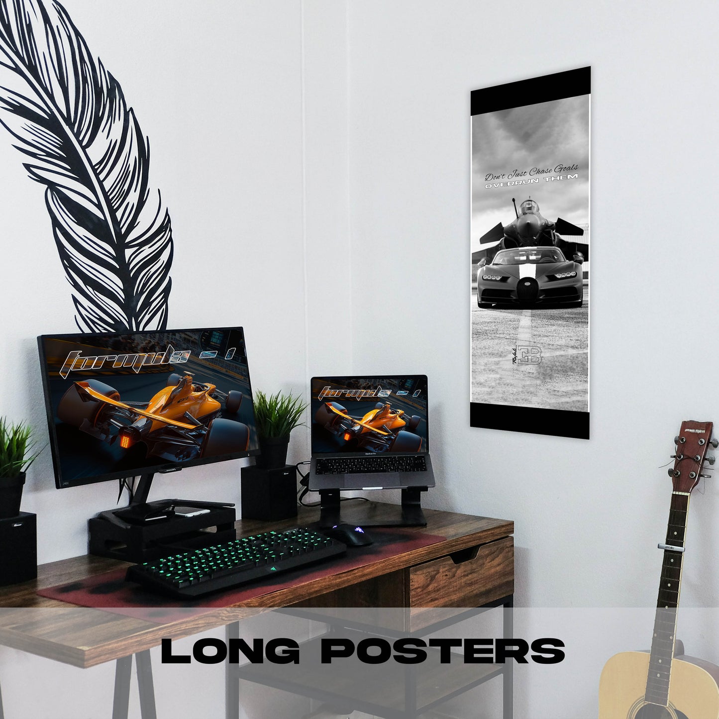Motivation Bugatti Rafale - Long Poster