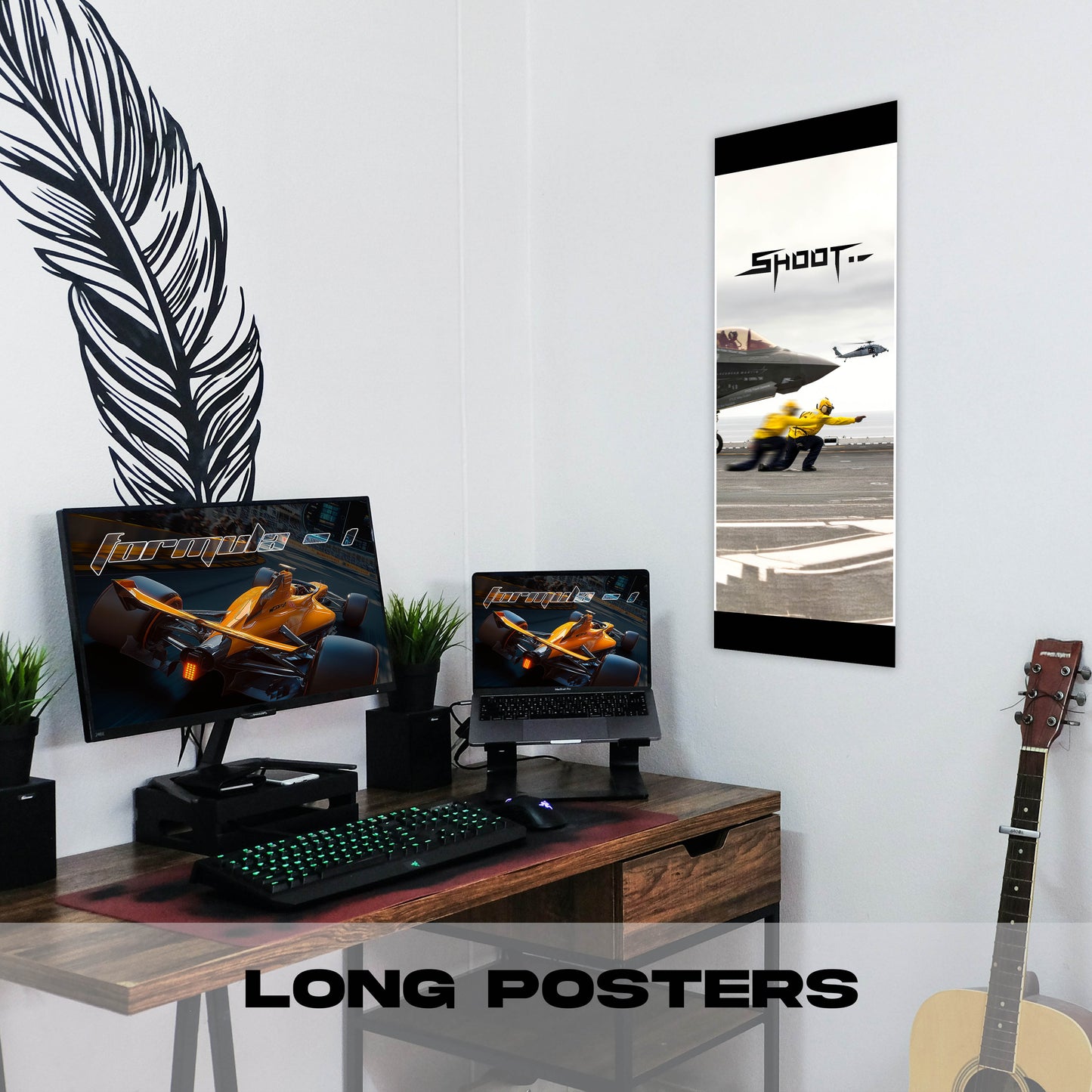 Shoot Launch - Long Poster