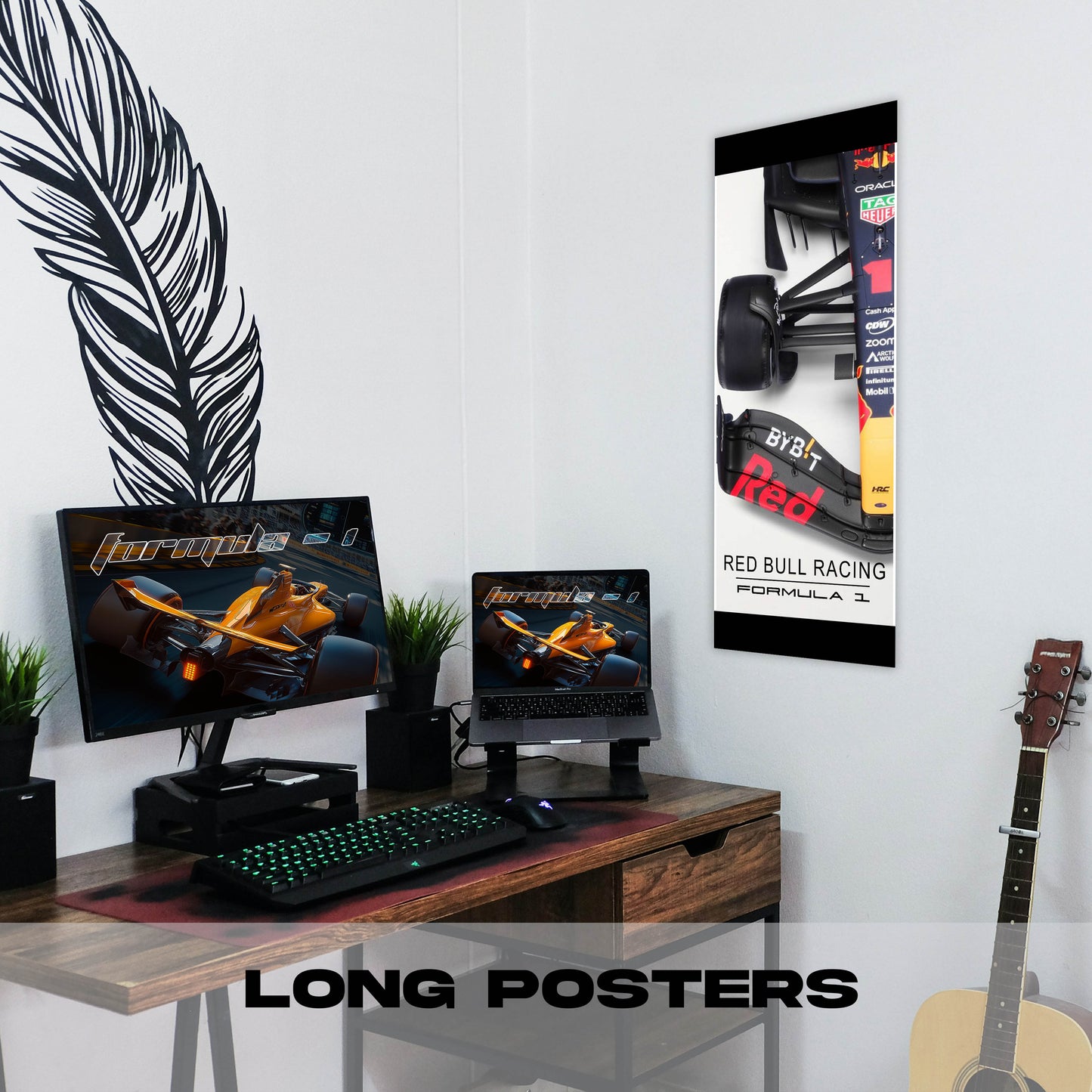 F1 red bull - Long Poster