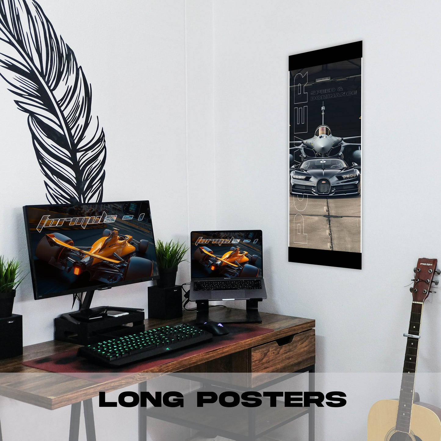 Rafalle Jet Bugatti - Long Poster