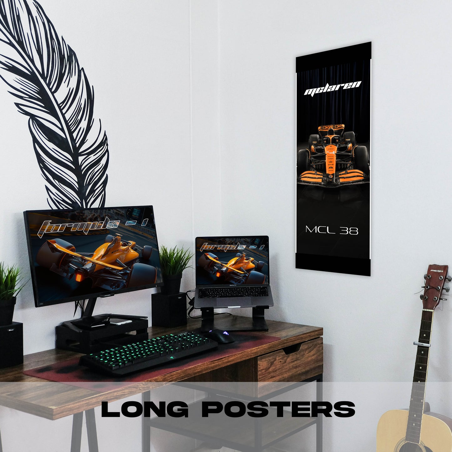 McLaren MCL38 - Long Poster