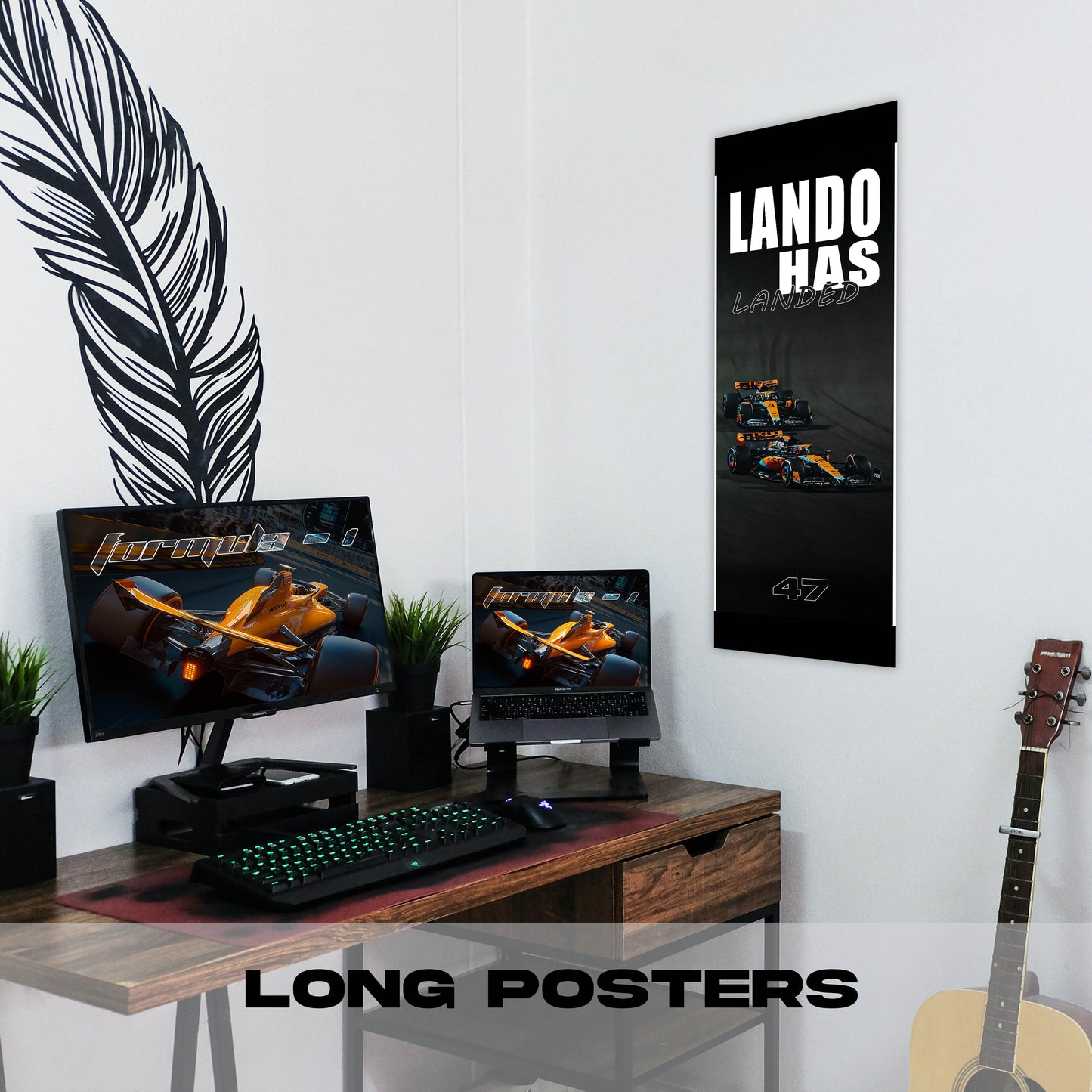 Lando Has Landed! - Long Poster