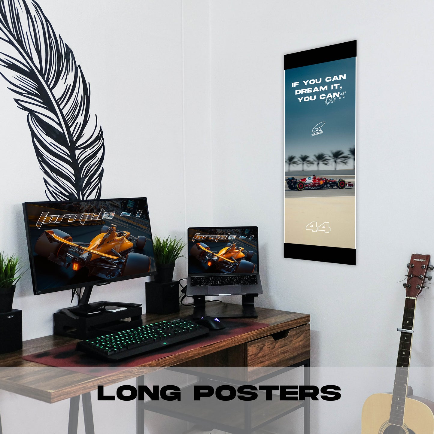 If u can dream it u can do it LEWIS V2 - Long Poster