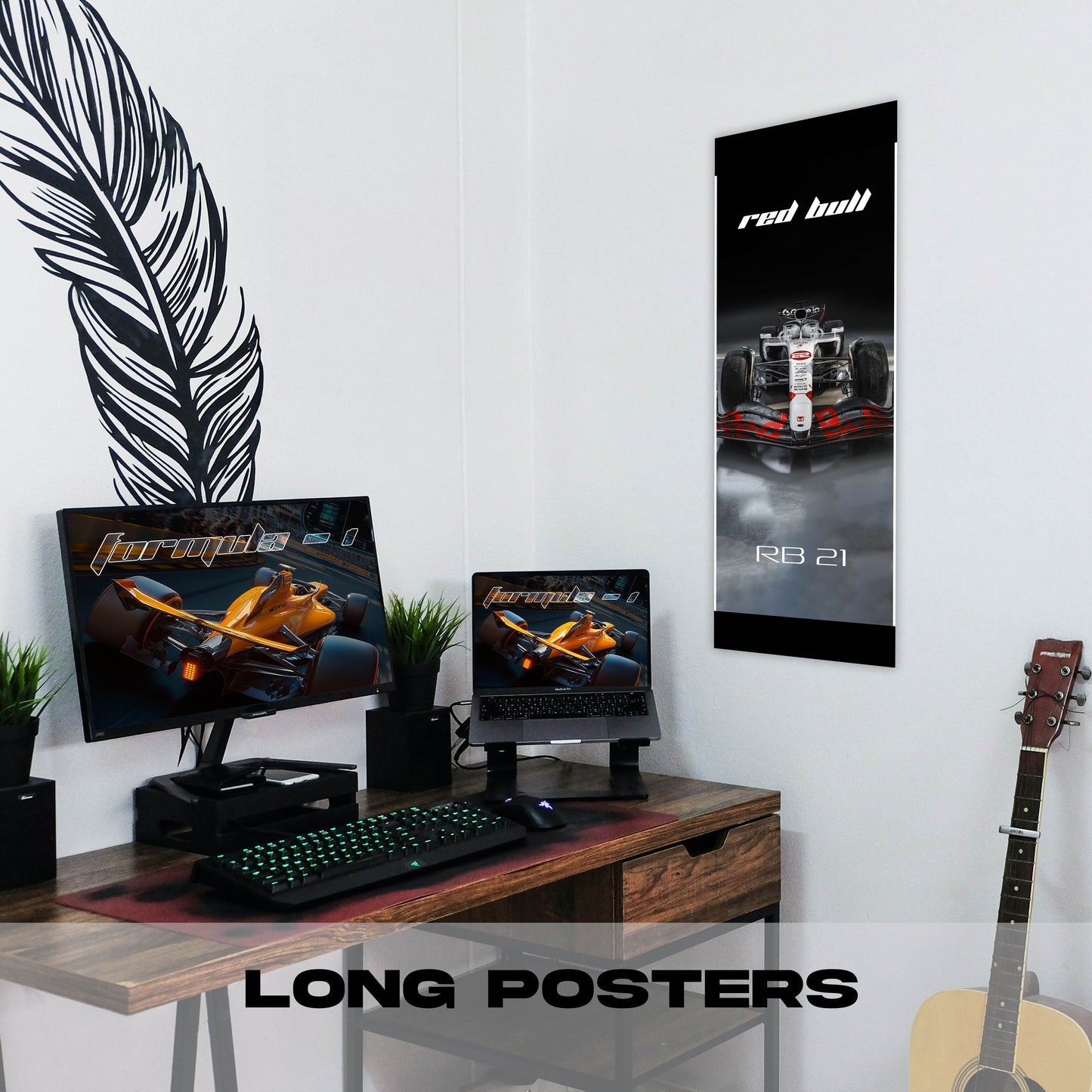 F1 Red Bull RB21 #22- Long Poster