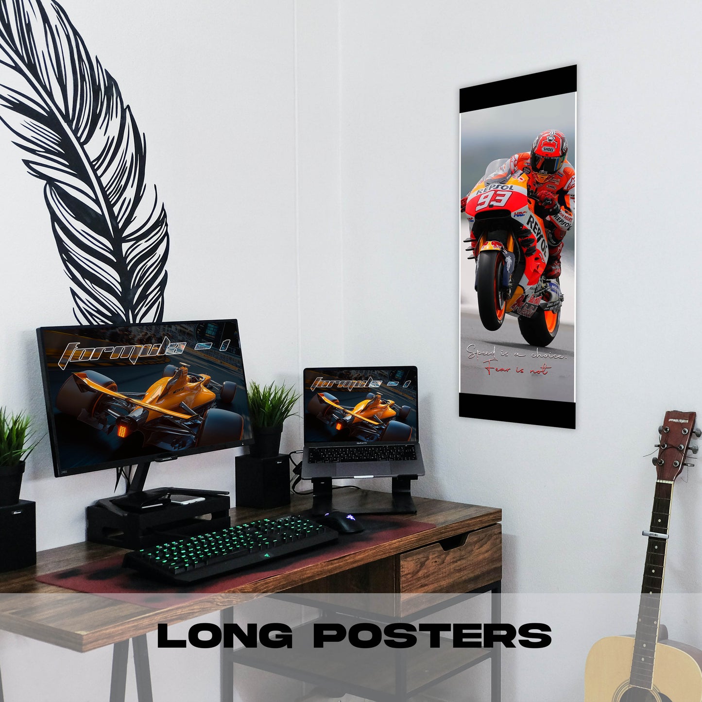 Speed is a choice - Long Poster