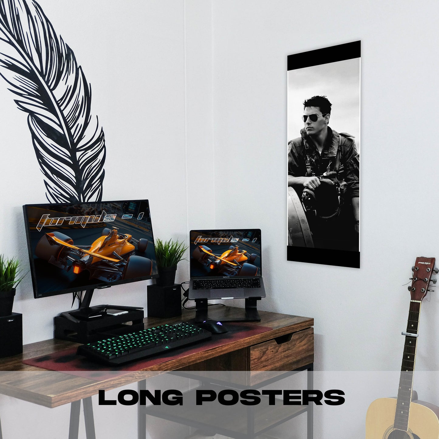 Top Gun Classic Pose - Long Poster