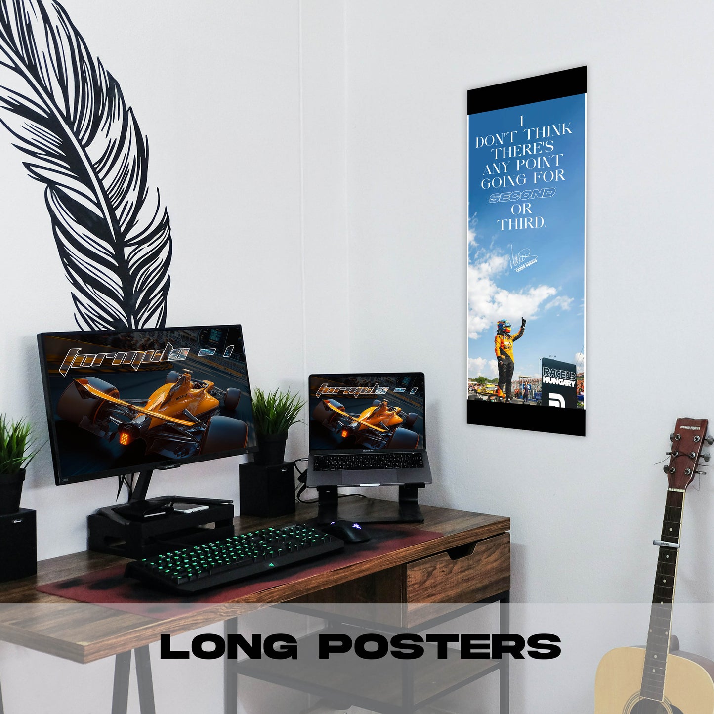 Lando norris - Long Poster