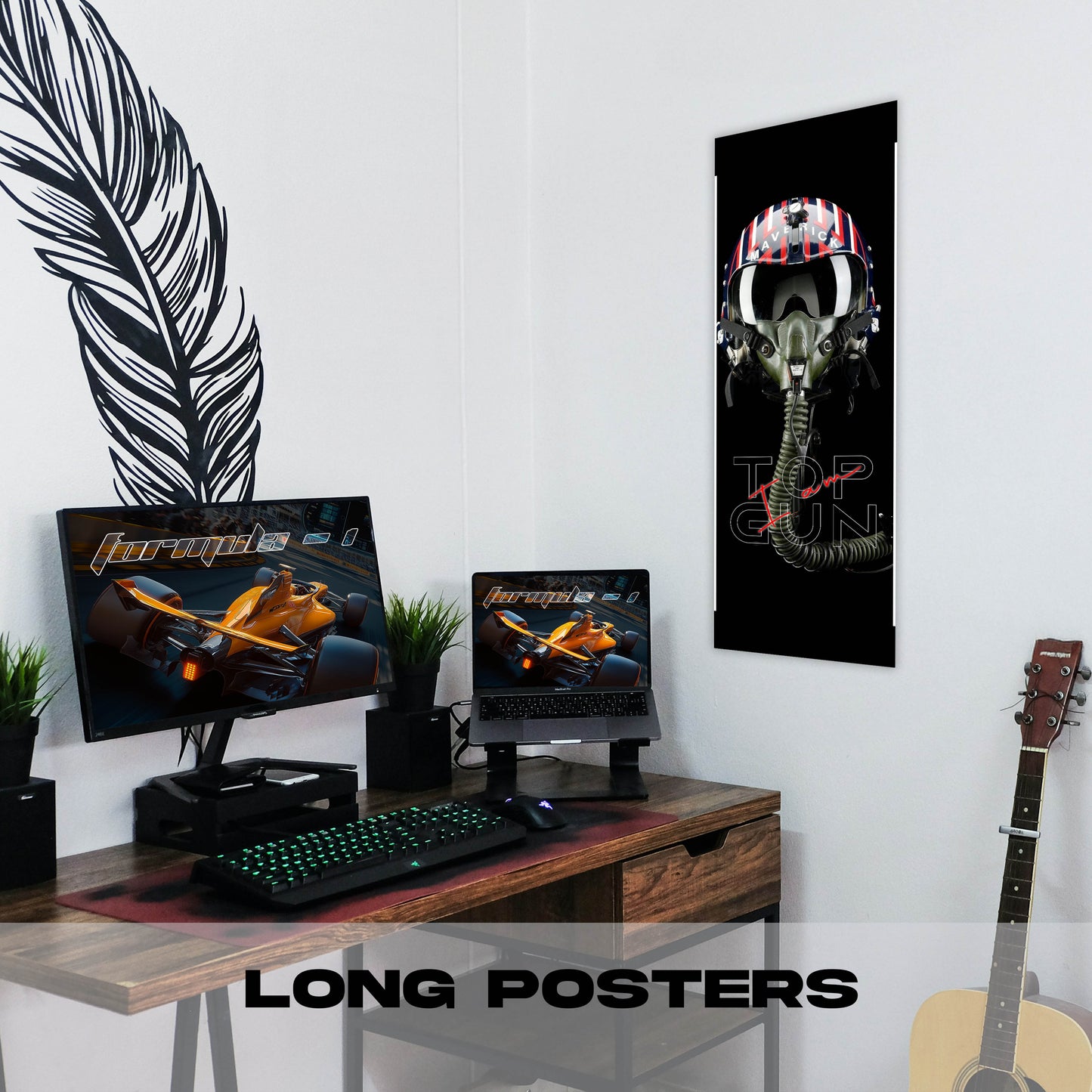 Maverick Helmet - Long Poster