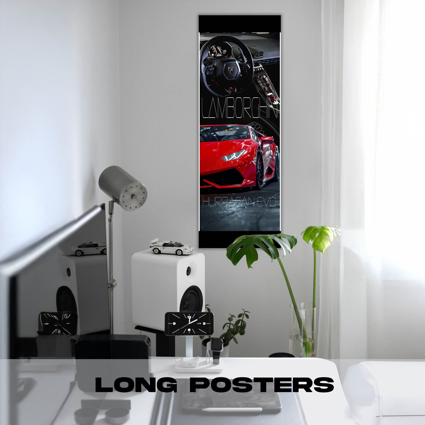 Lamborghini red - Long Poster