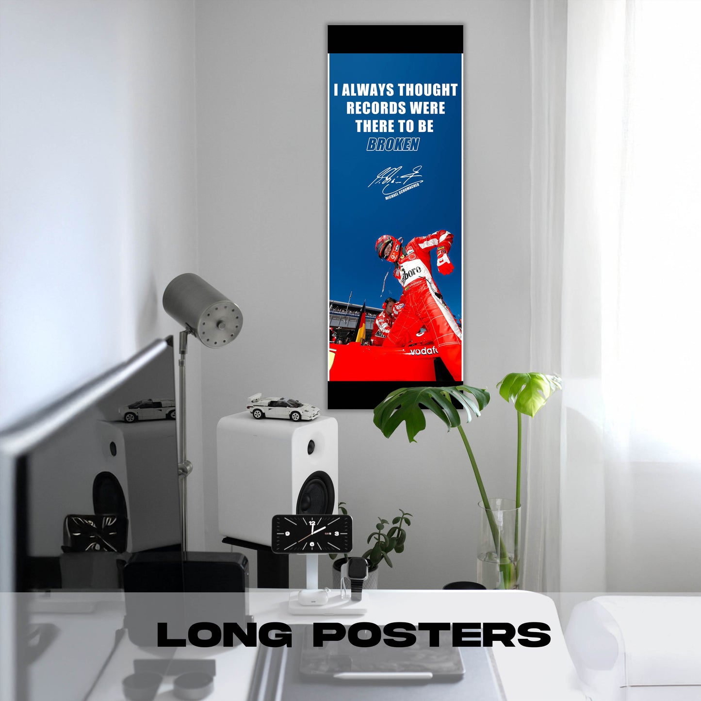 michael shumacher - Long Poster