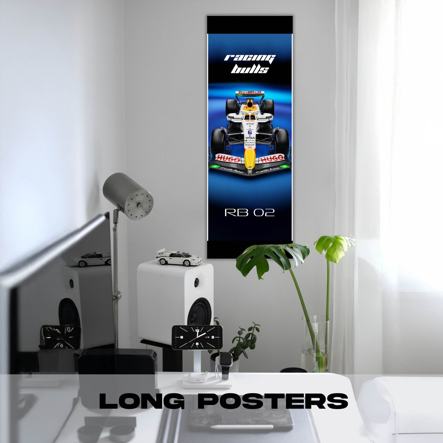 F1 Racing Bulls RB02 - Long Poster