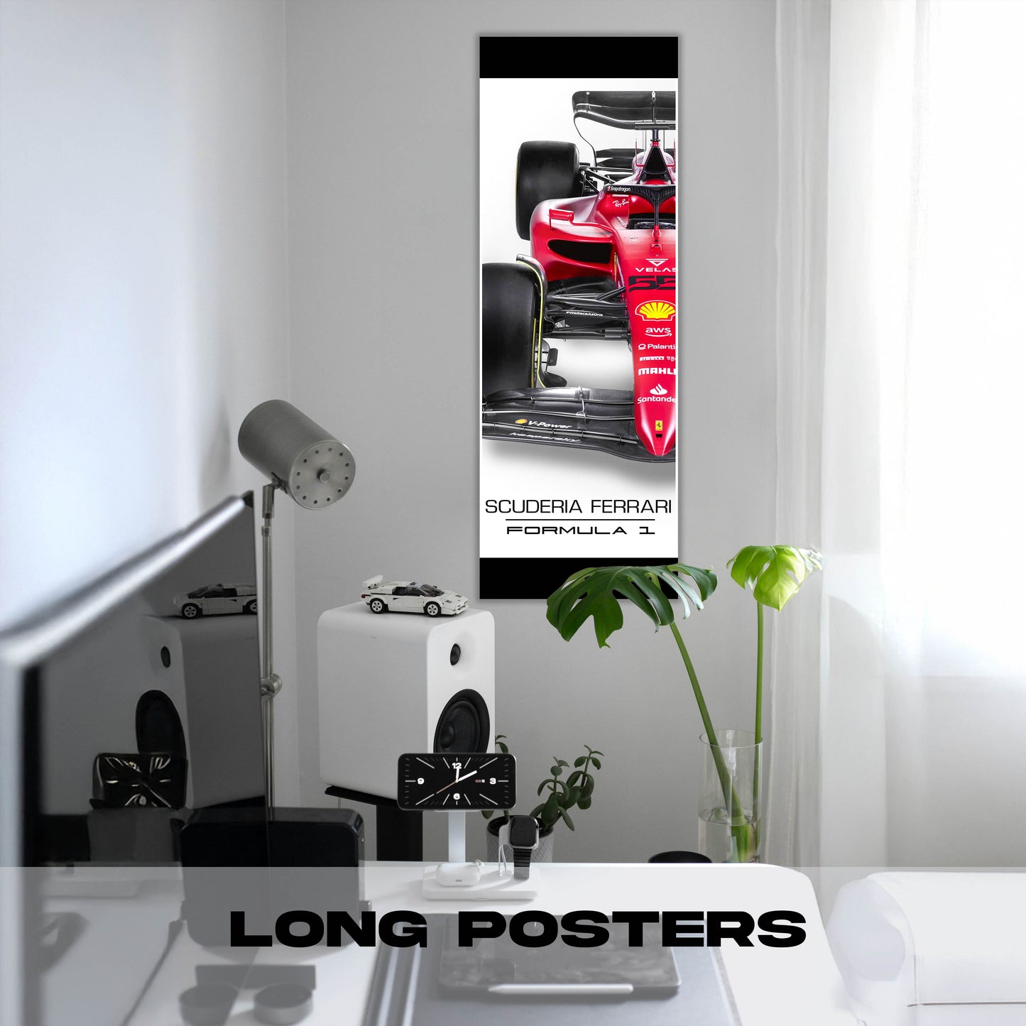 F1 Ferrari - Long Poster