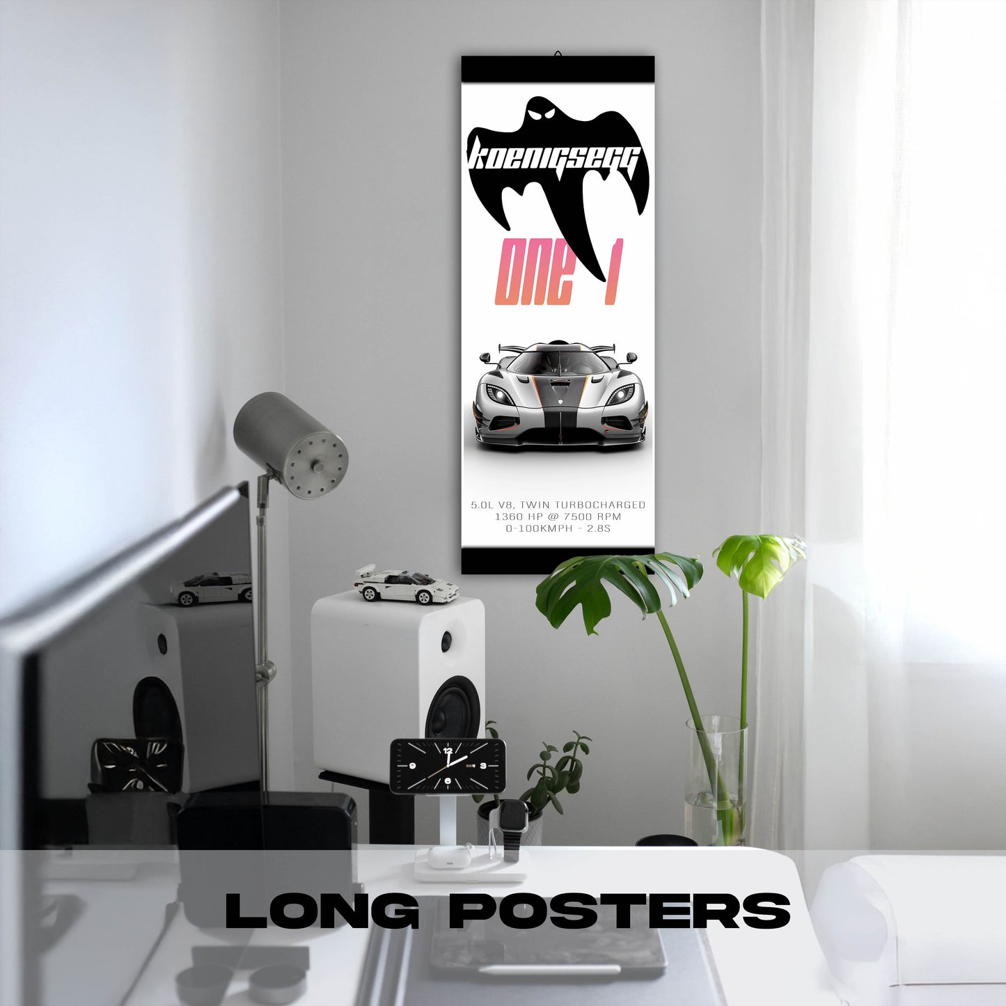 koenigsegg one - Long Poster