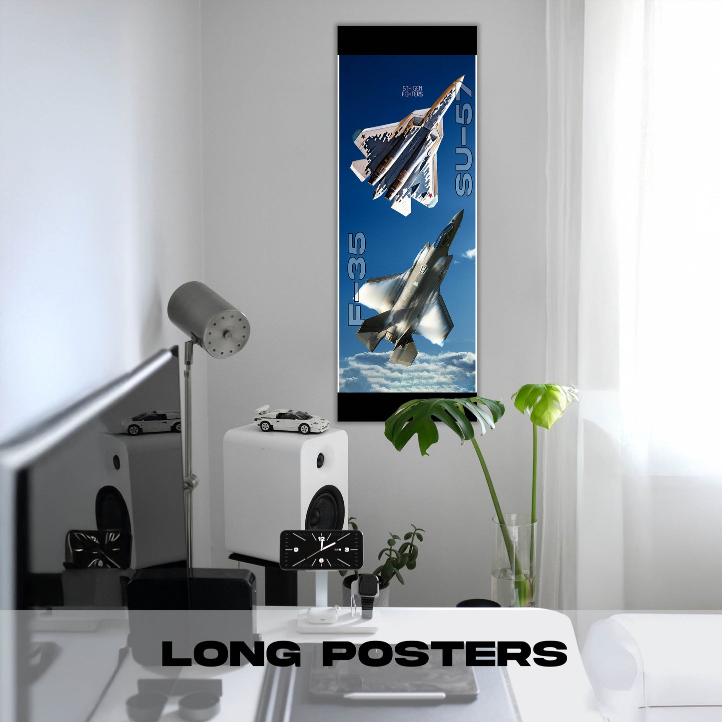 Face Off F35 vs SU57 - Long Poster