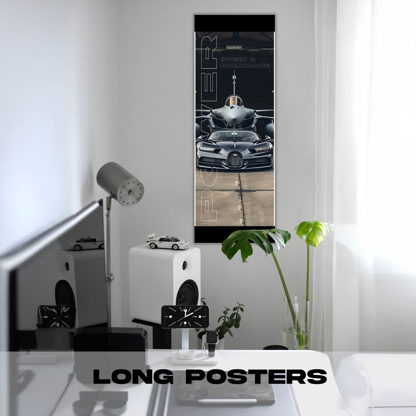 Rafalle Jet Bugatti - Long Poster