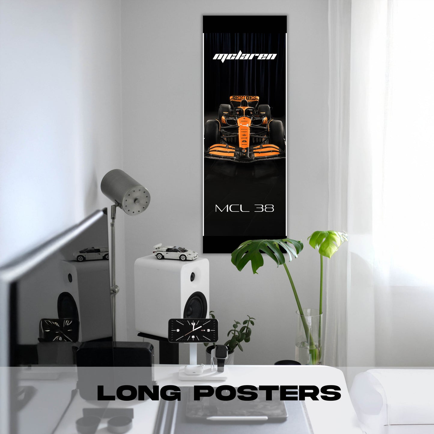 McLaren MCL38 - Long Poster