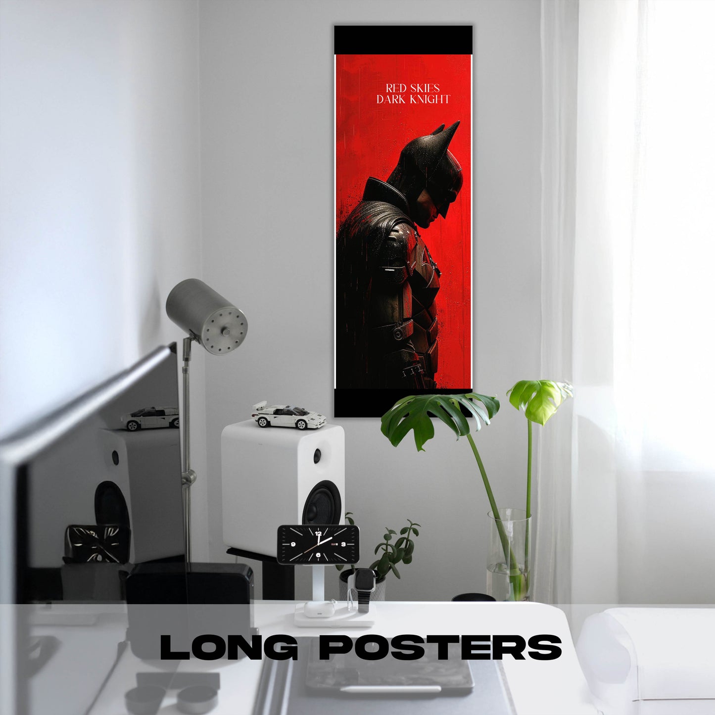 Batman Red - Long Poster