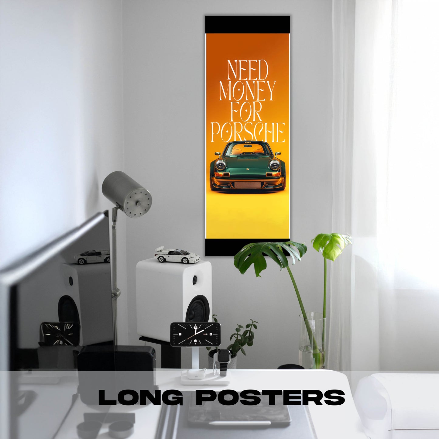 Need money for porsche - Long Poster
