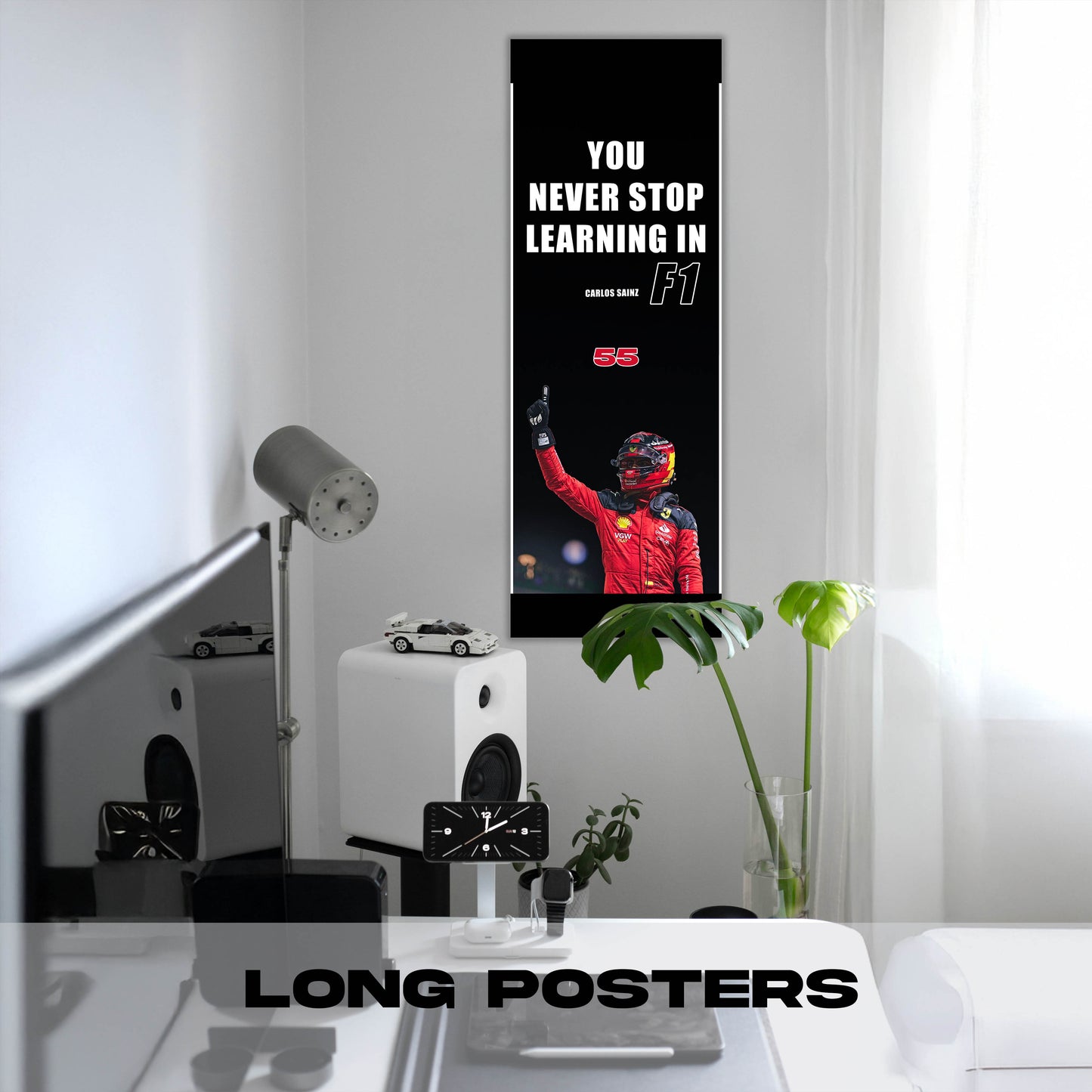 Carlos sainz - Long Poster