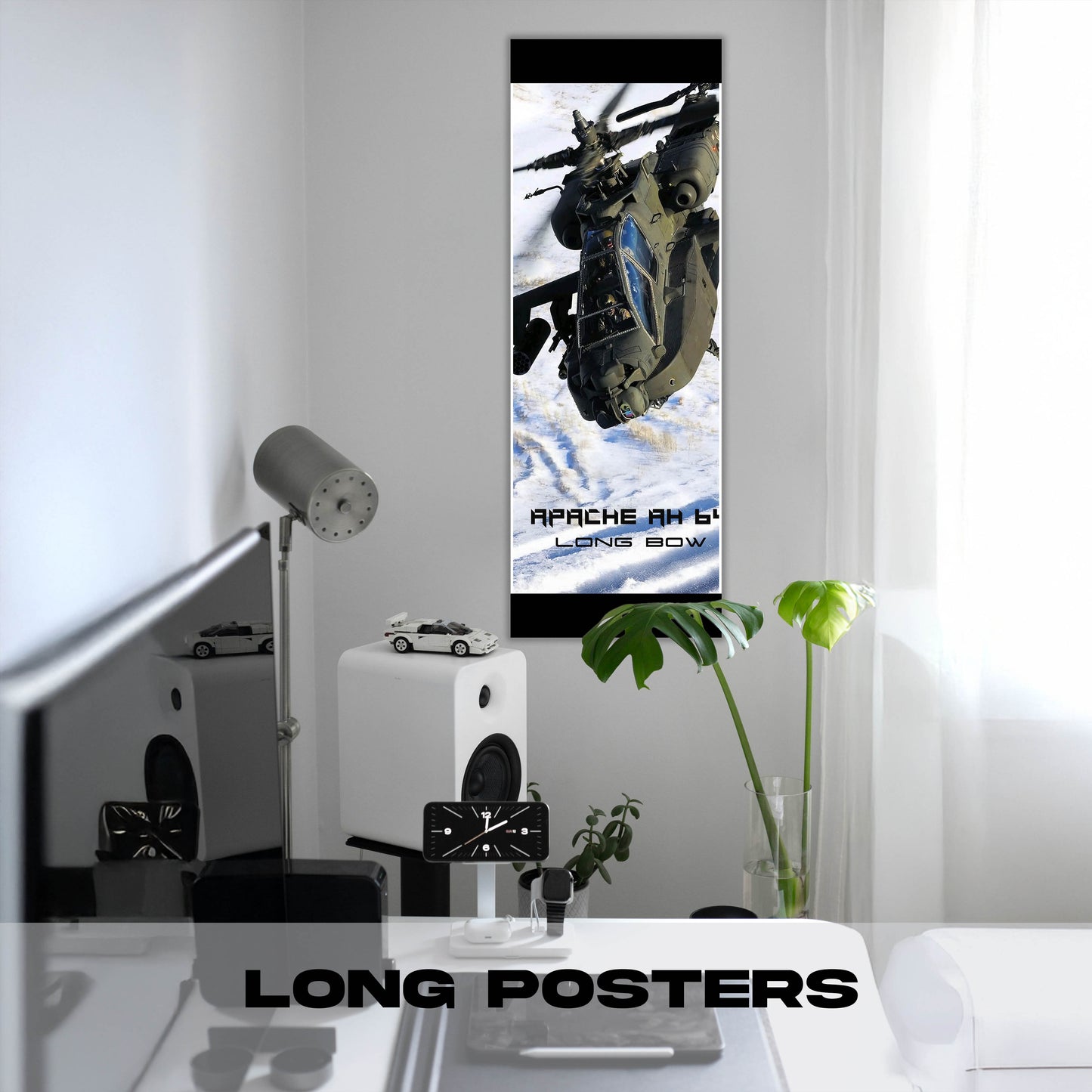 Apache AH64 - Long Poster