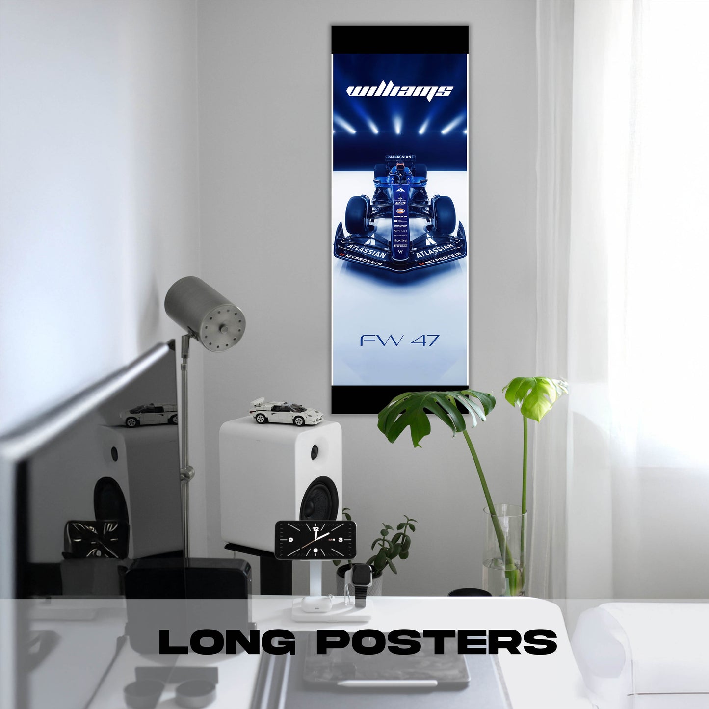 F1 Williams FW47 - Long Poster