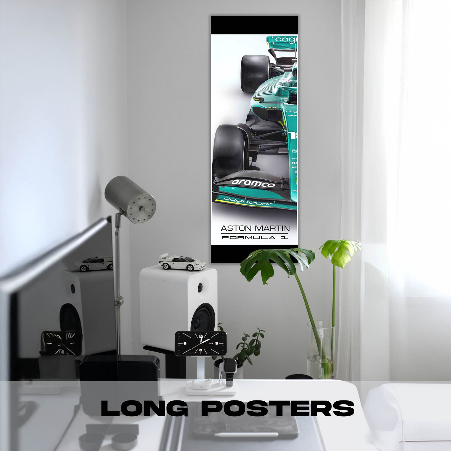 F1 Aston Martin - Long Poster