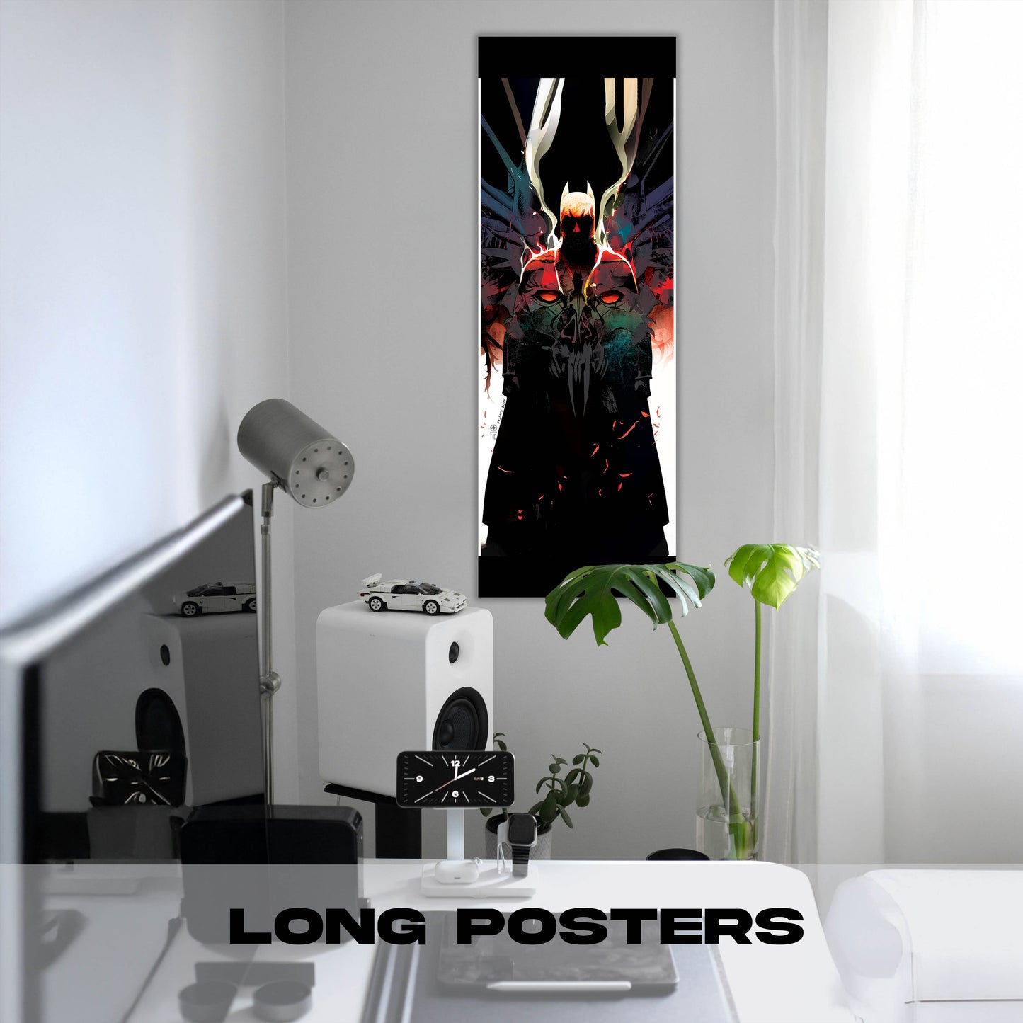 Batman DC Illustration - Long Poster