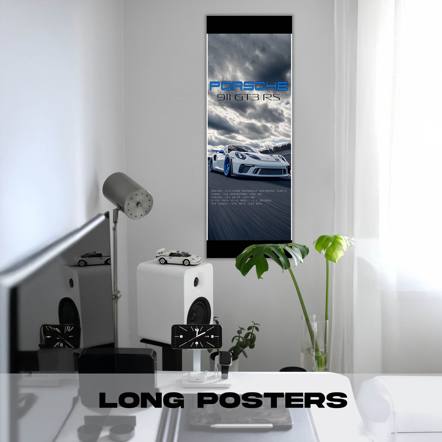 Porsche 911 GT3 RS - Long Poster
