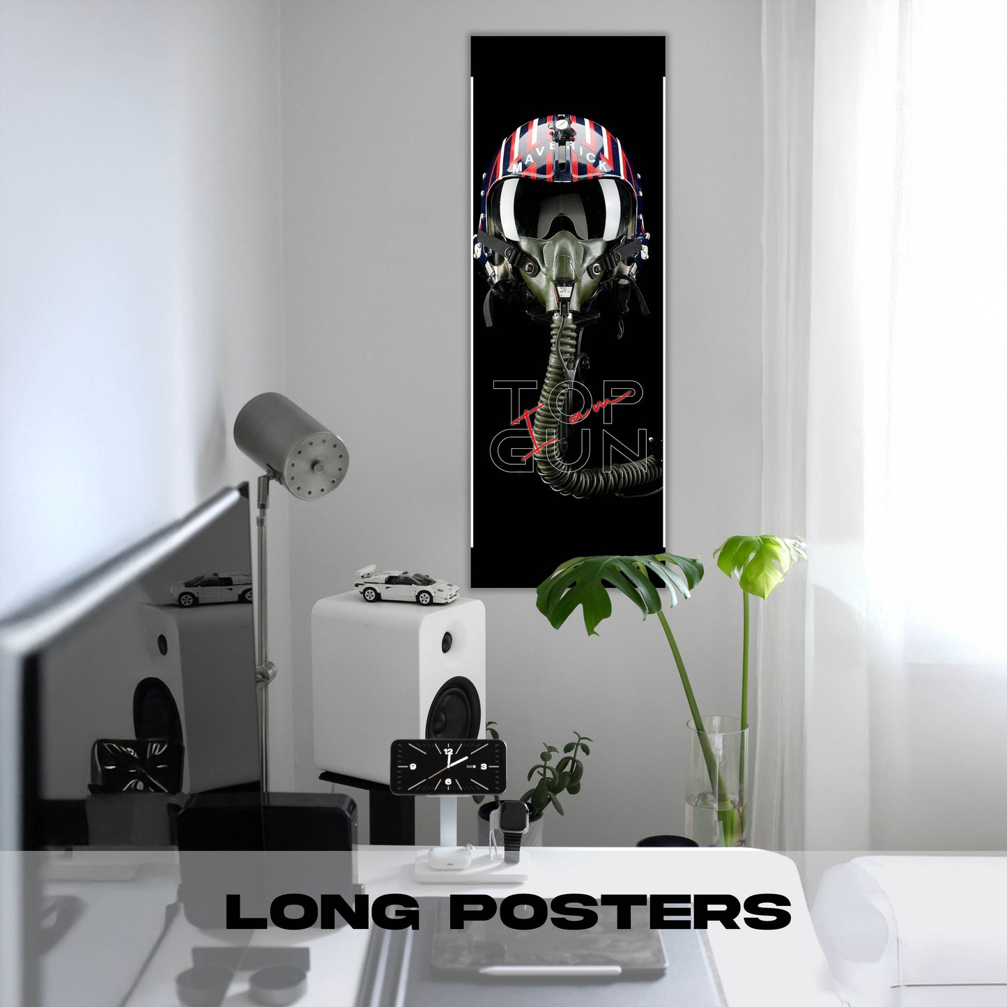 Maverick Helmet - Long Poster
