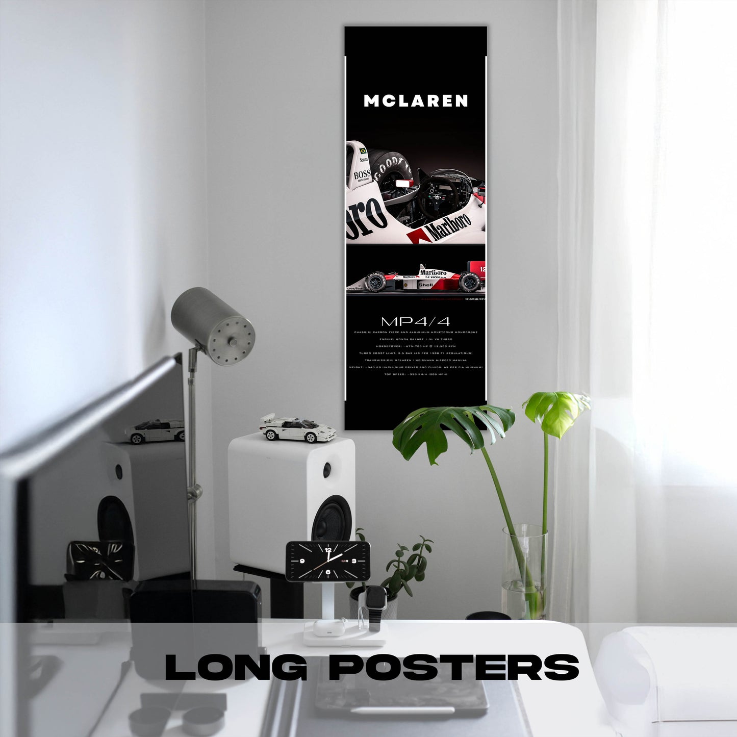 McLaren Mp4 Cockpit - Long Poster