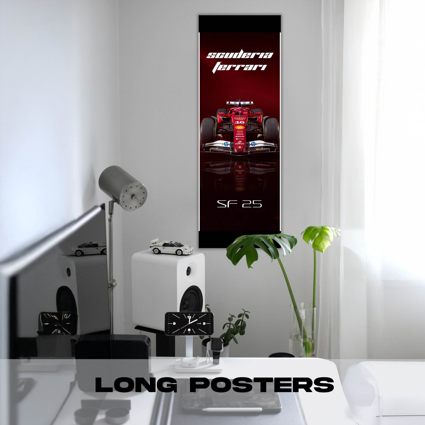 F1 Scuderia Ferrari SF25 - Long Poster