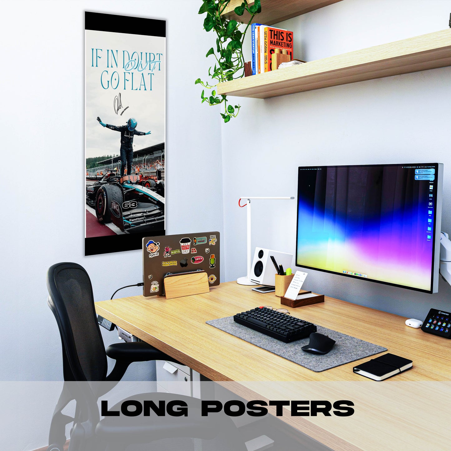 George Russell (if In doubt) - Long Poster