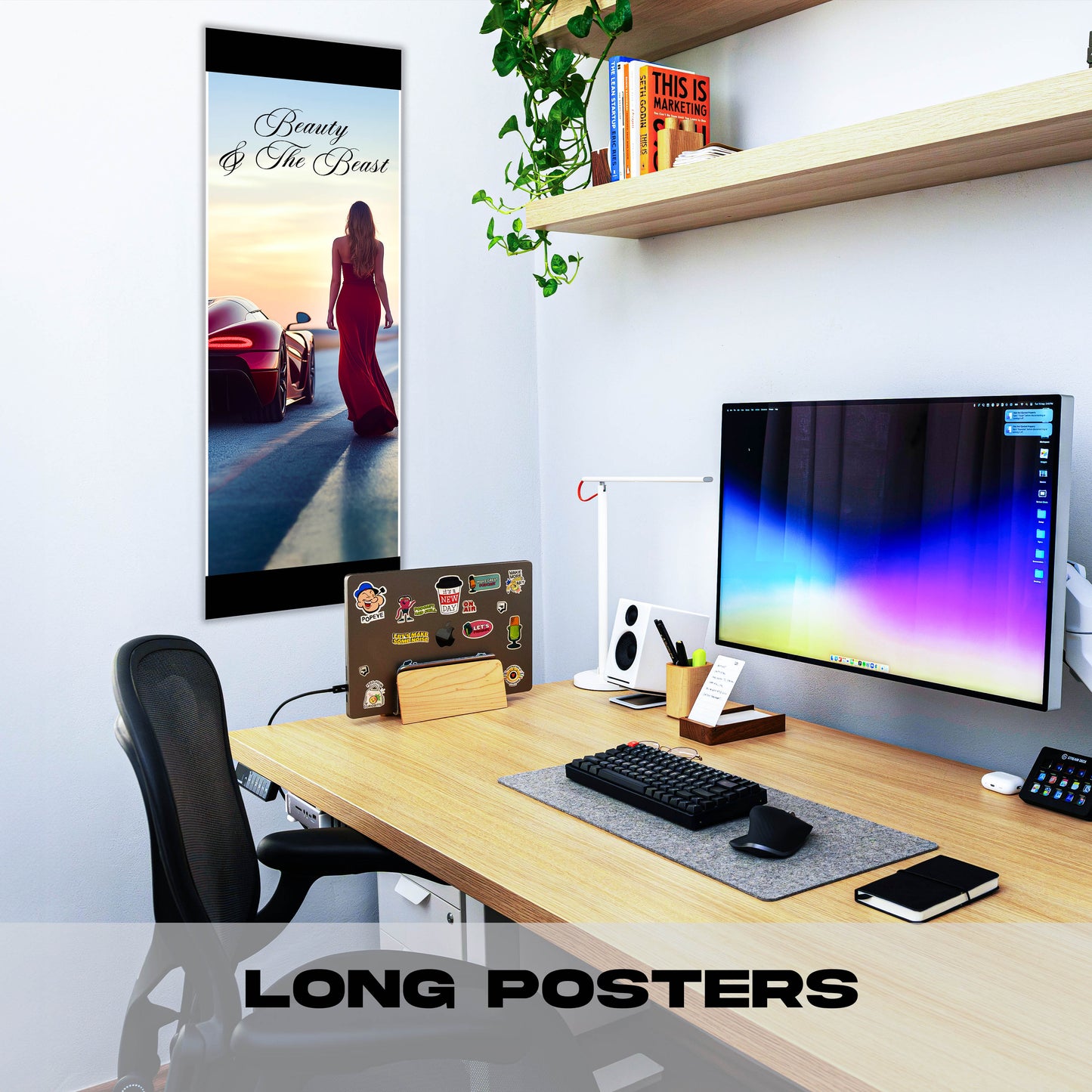 Beauty & Beast - Long Poster