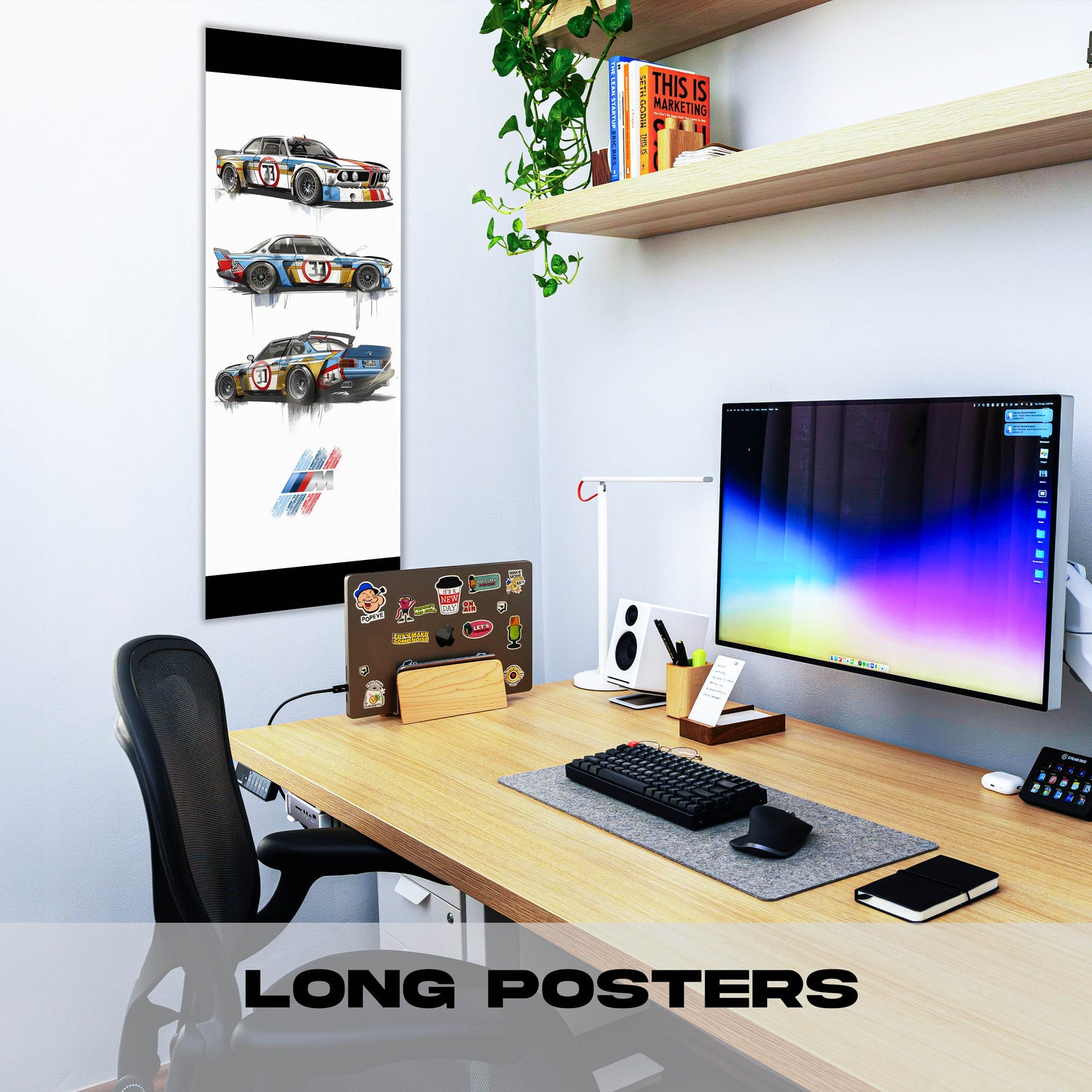 BMW 3.0 Racer - Long Poster