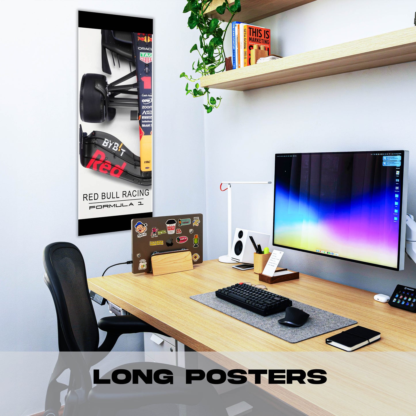 F1 red bull - Long Poster