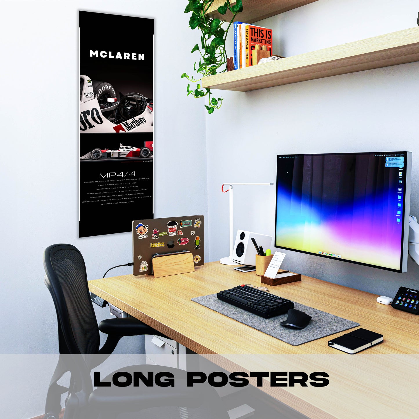 McLaren Mp4 Cockpit - Long Poster