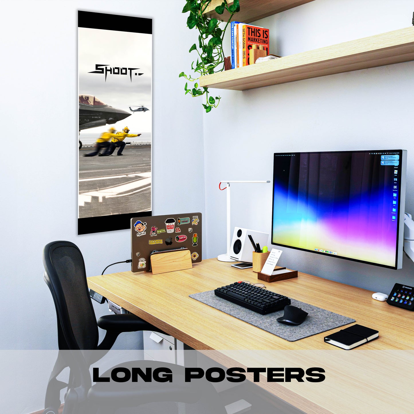 Shoot Launch - Long Poster