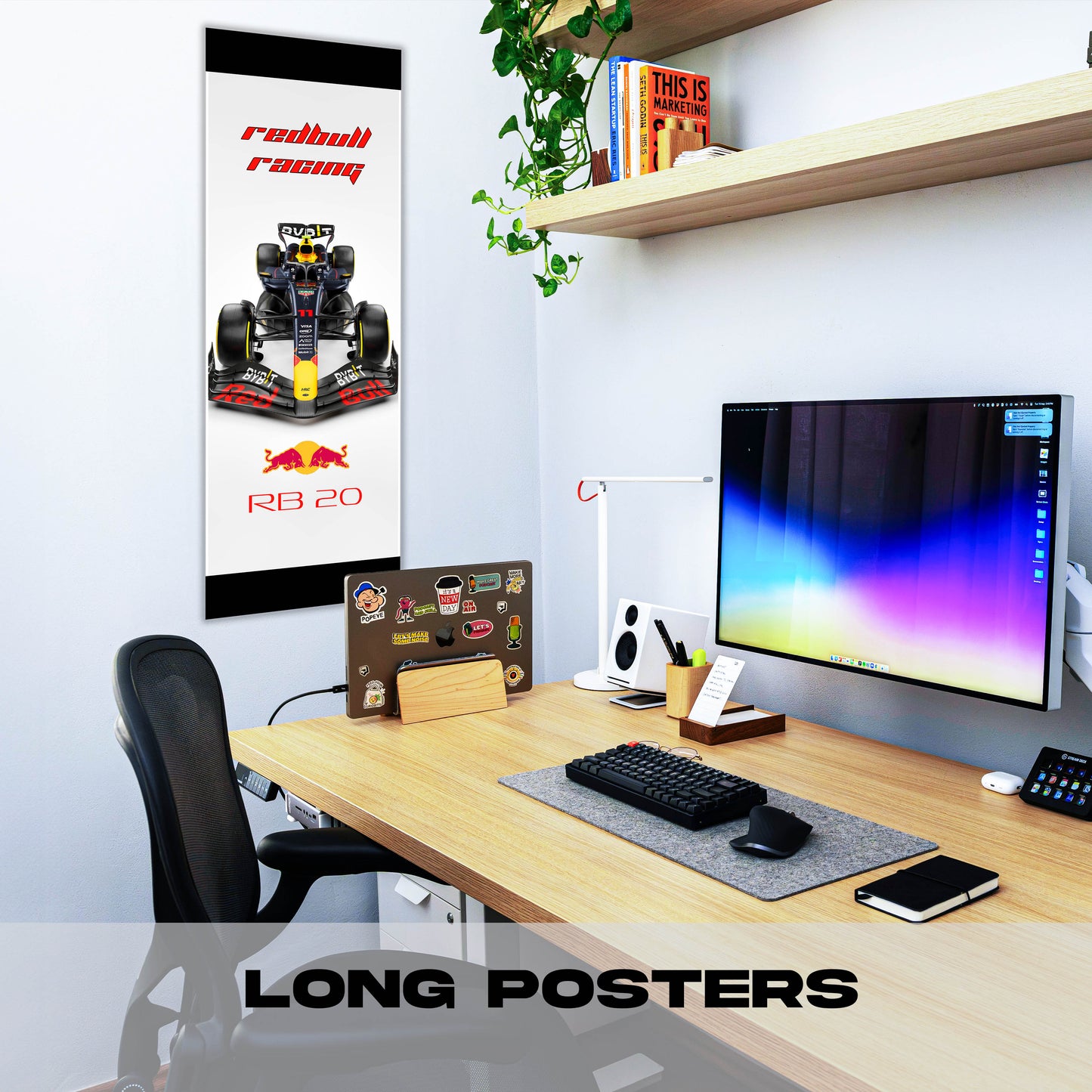 F1 RedBull RB20 - Long Poster