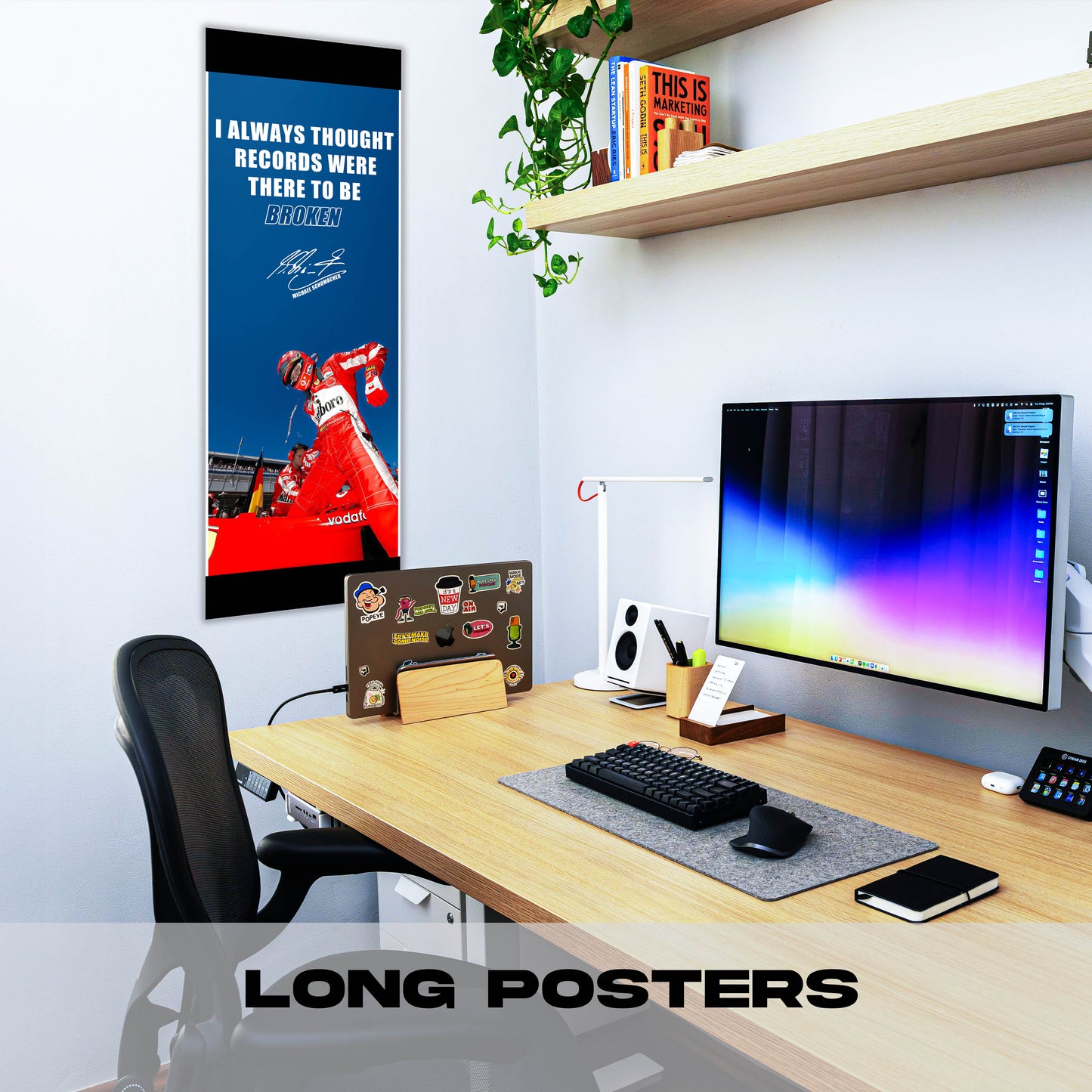 michael shumacher - Long Poster
