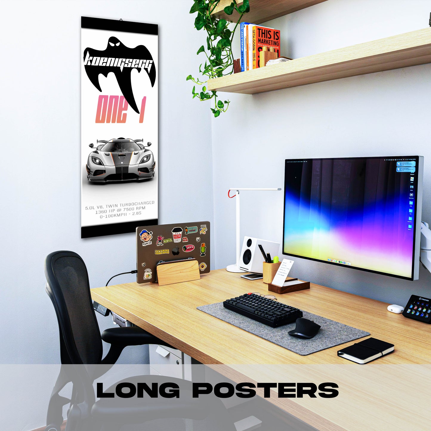koenigsegg one - Long Poster