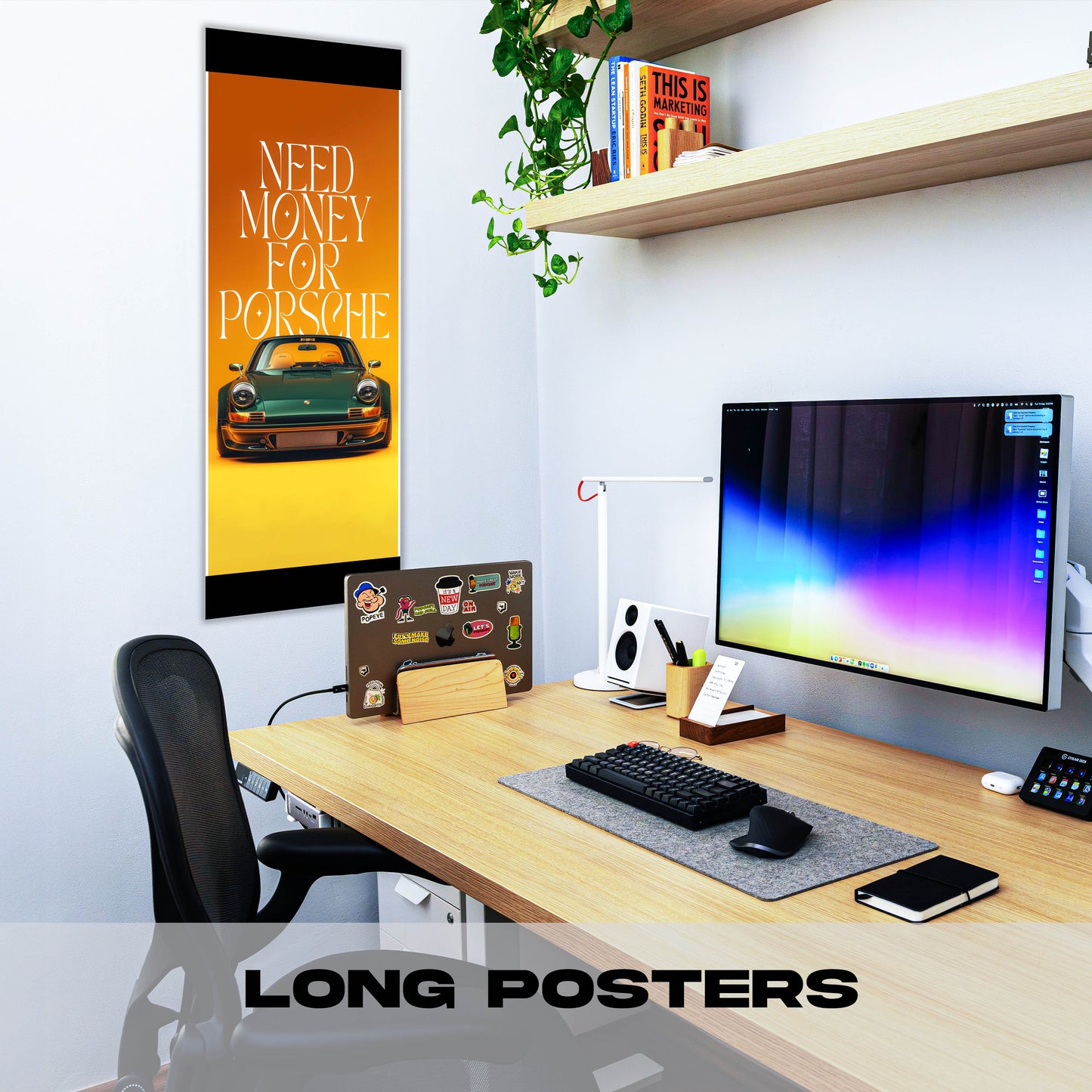 Need money for porsche - Long Poster