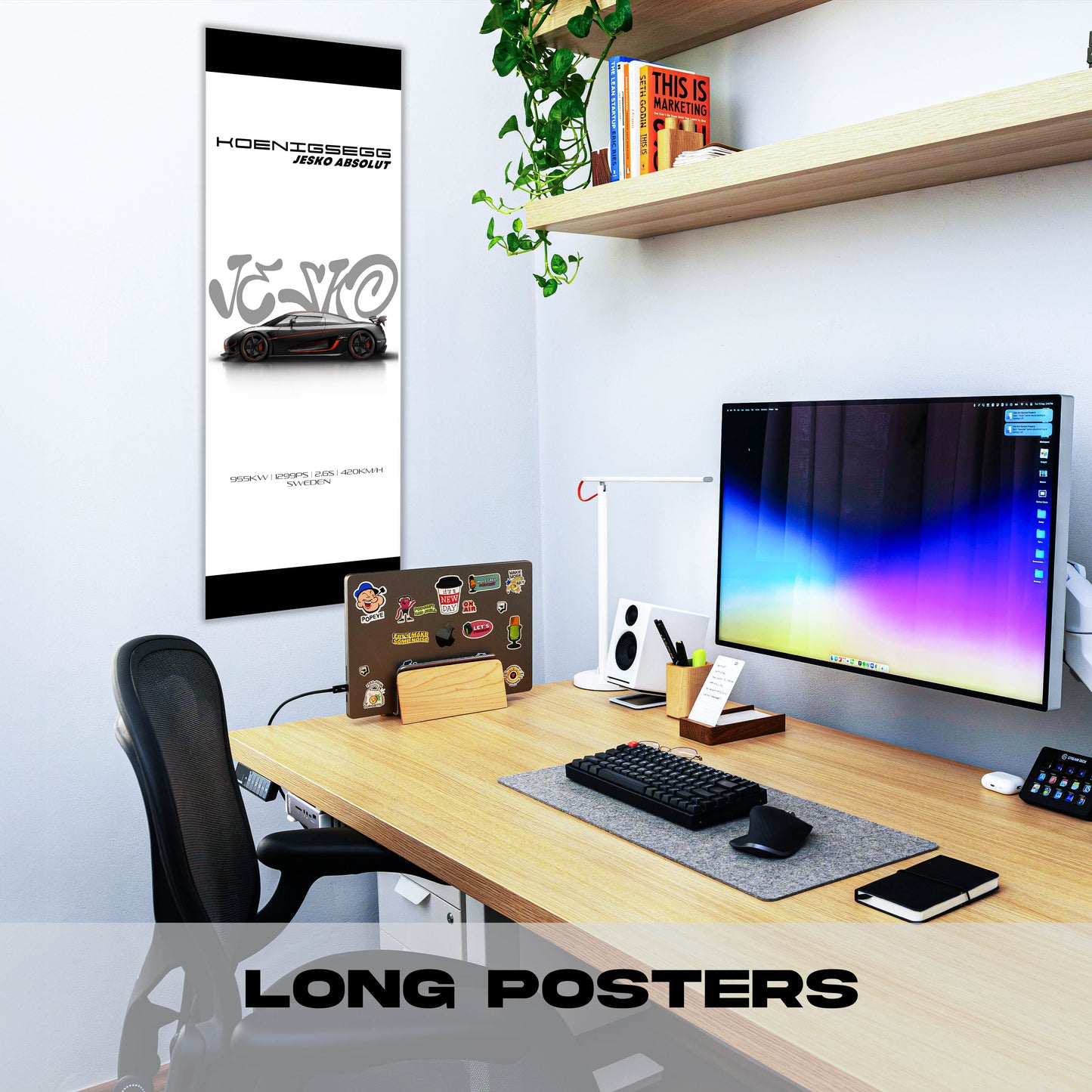 Koenigsegg Jesko - Long Poster
