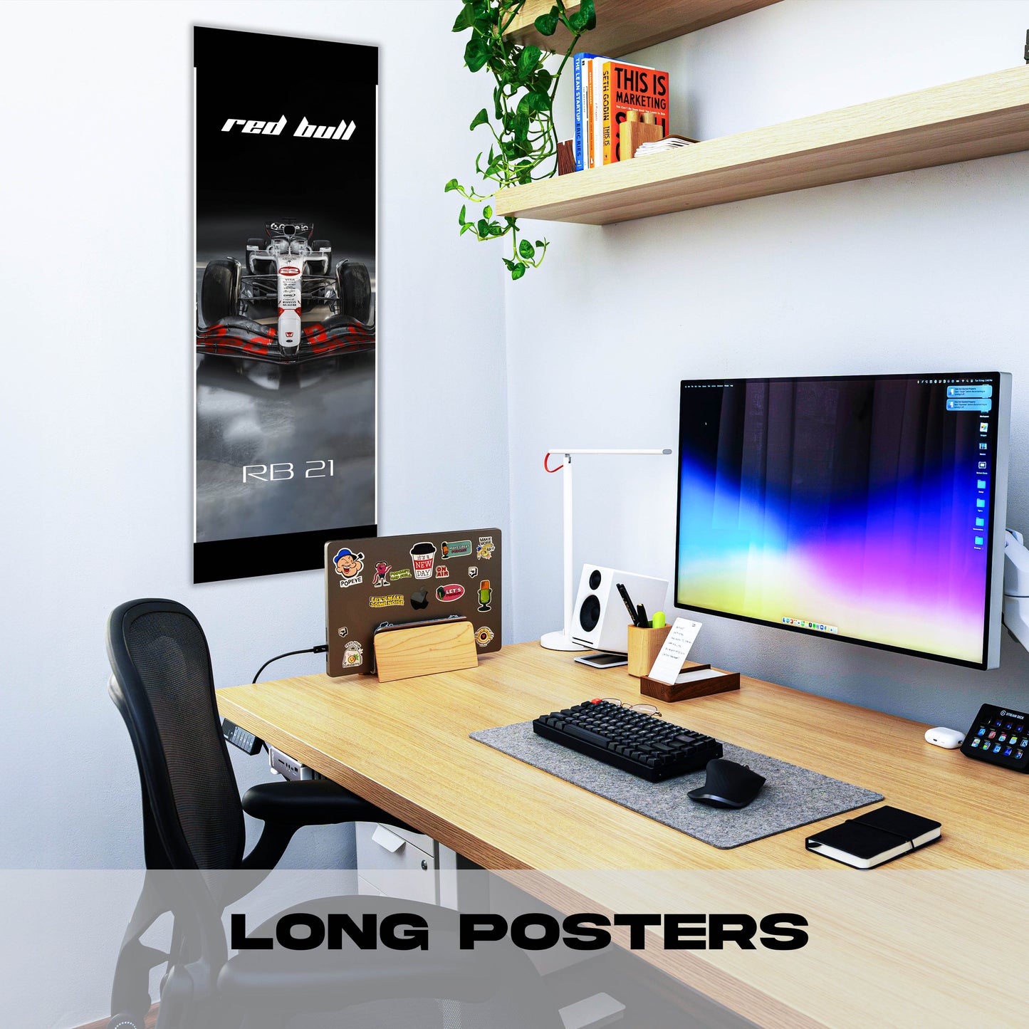F1 Red Bull RB21 #22- Long Poster